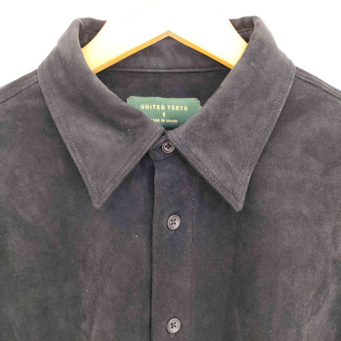 ユナイテッドトウキョウ UNITED TOKYO FEATHER SUEDE ロングスリーブシャツ メンズ JPN:2