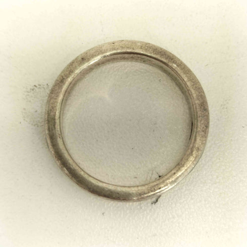 925刻印 ターコイズライン デザインリング メンズ 23号