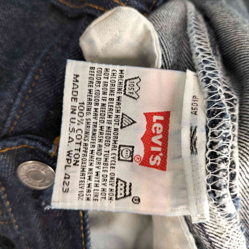 リーバイス Levis 90S USA製 501XX ボタン裏 524N 刻印 ボタンフライ インディゴ デニム パンツ 1998年製 濃紺 メンズ W:31 L:32