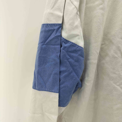 コカコーラ Coca-Cola ロゴ プリント ボーダー L/S ポロ シャツ メンズ import:L