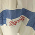 コカコーラ Coca-Cola ロゴ プリント ボーダー L/S ポロ シャツ メンズ import:L