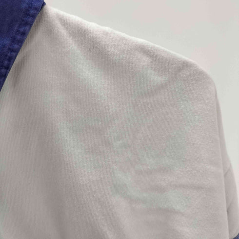 コカコーラ Coca-Cola ロゴ プリント ボーダー L/S ポロ シャツ メンズ import:L