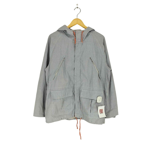 ガントラガー GANT Rugger ストライプマウンテンパーカー メンズ L