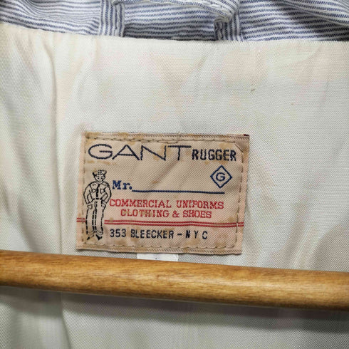 ガントラガー GANT Rugger ストライプマウンテンパーカー メンズ L