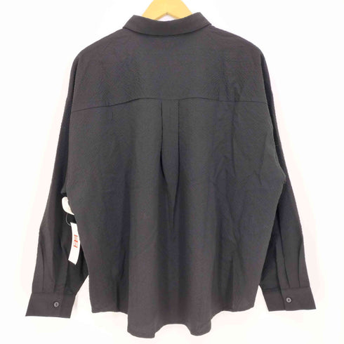 アンティカパターントルソ antiqua patterntorso シアサッカー 長袖 シャツ レディース FREE