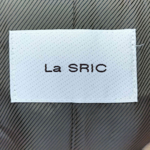 スリック LA SRIC フード付き ウール ジップアップジャケット ショートコート レディース JPN:38