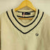 フレッドペリー FRED PERRY CABLE DETAIL TENNIS V-NECK レディース EUR 38