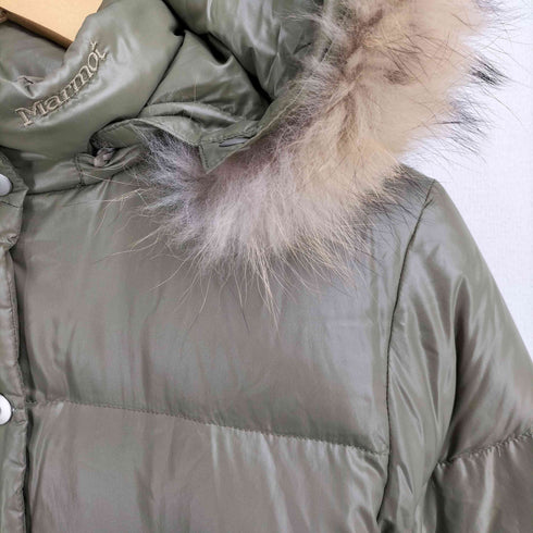 マーモット MARMOT ラクーンファー ショートダウンコート レディース import:M