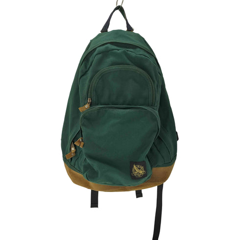 エディーバウアー Eddie Bauer 90-00S メキシコ製 スウェードレザー ナイロン バックパック リュック メンズ