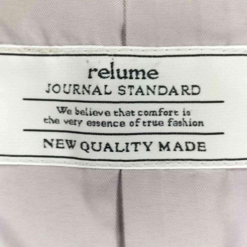 ジャーナルスタンダードレリューム JOURNAL STANDARD relume WOOL19マイクロンWブレステッドコート レディース 36