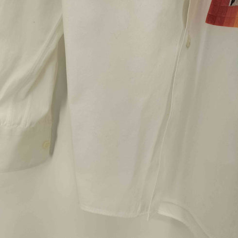 コムデギャルソンシャツ COMME des GARCONS SHIRT Centre Shirt White オフセンターシャツ メンズ JPN:S