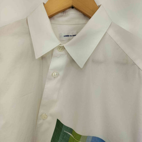コムデギャルソンシャツ COMME des GARCONS SHIRT Centre Shirt White オフセンターシャツ メンズ JPN:S