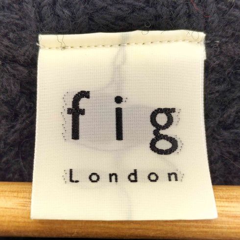 フィグロンドン fig London ケーブル編み ボレロ カーディガン レディース FREE