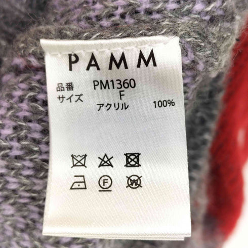 パム PAMM 気狂いのニットカーディガン レディース FREE