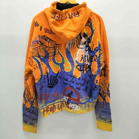 FNTY グラフィックデザイン フレイムパターンパーカー STRRET メンズ import:L