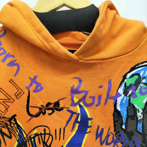 FNTY グラフィックデザイン フレイムパターンパーカー STRRET メンズ import:L