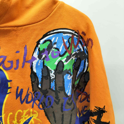 FNTY グラフィックデザイン フレイムパターンパーカー STRRET メンズ import:L