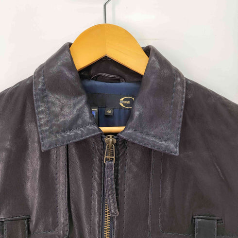ジャストカヴァリ Just Cavalli レザージャケット メンズ EUR:48