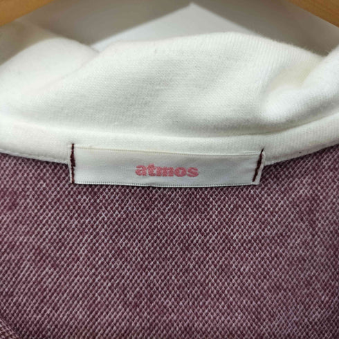 アトモスピンク ATMOS PINK 重ね着 襟付き ベースボール ワンピース レディース FREE