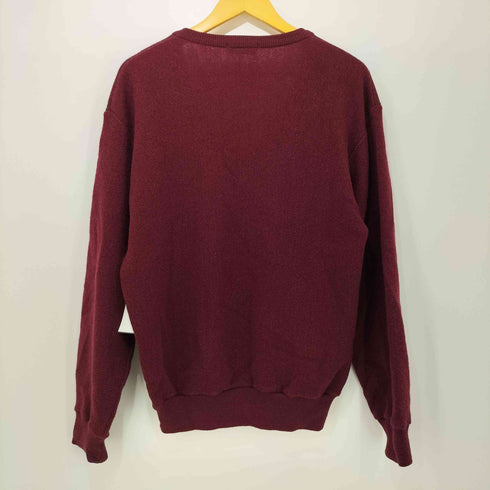 アーノルドパーマー Arnold Palmer 90s 総柄 ウール Vネック ニットセーター メンズ import:L