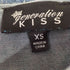 GENERATION KISS フリンジスタッズベルトデニムミニスカート レディース JPN:XS