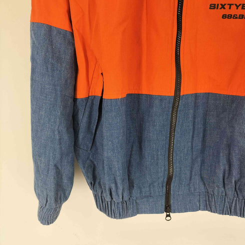 シックスティエイトアンドブラザーズ 68&BROTHERS デニム切替ジップアップパーカー メンズ JPN:L