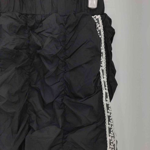 チャオパニック Ciaopanic サイドラインシャーリングナイロンパンツ レディース ONE SIZE
