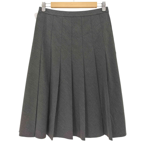 ユニクロ UNIQLO 25aw ワイドプリーツミディスカート レディース JPN:L