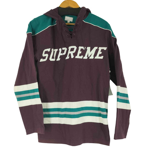 シュプリーム Supreme 15ss hooded hockey top メンズ import:S