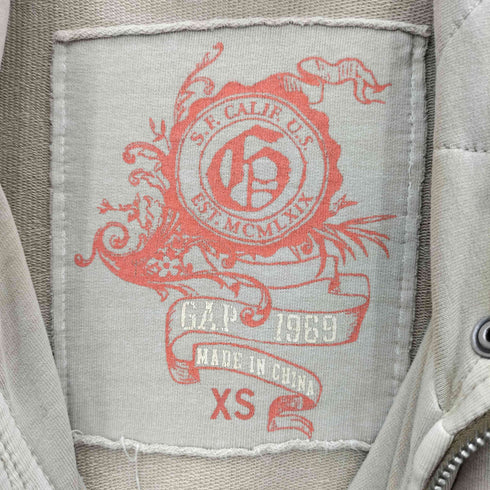 ギャップ Gap 00s OLD マルチポケット スタンドカラーハーフコート メンズ XS