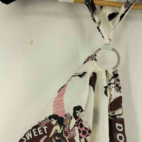 ヒステリックグラマー HYSTERIC GLAMOUR SWEET 16 DOLLS柄 ホルターネックキャミソール レディース FREE