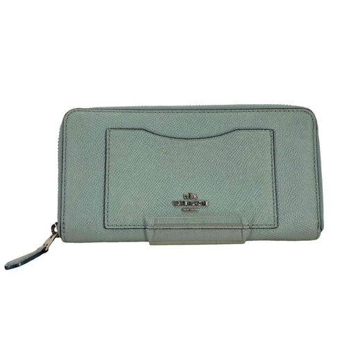 コーチ COACH ラウンドファスナーレザーウォレット レディース