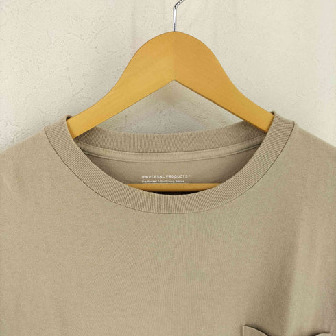 ユニバーサルプロダクツ UNIVERSAL PRODUCTS Big Pocket T-Shirt Long Sleeve メンズ import:M