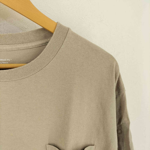 ユニバーサルプロダクツ UNIVERSAL PRODUCTS Big Pocket T-Shirt Long Sleeve メンズ import:M