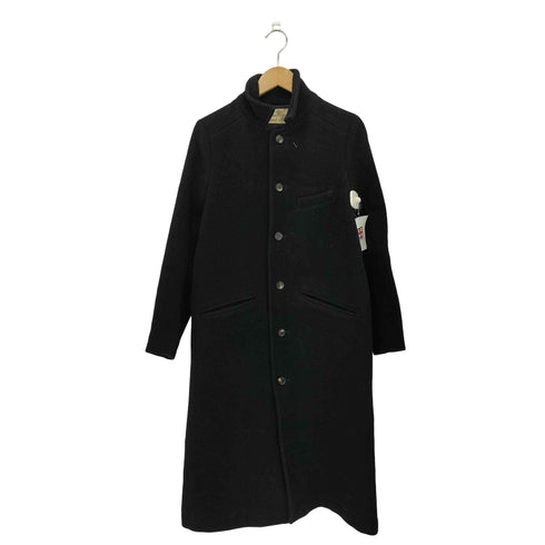 ネストローブ nest Robe フロントボタン ウール混 ウール メルトンチェスターコート レディース FREE