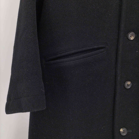 ネストローブ nest Robe フロントボタン ウール混 ウール メルトンチェスターコート レディース FREE