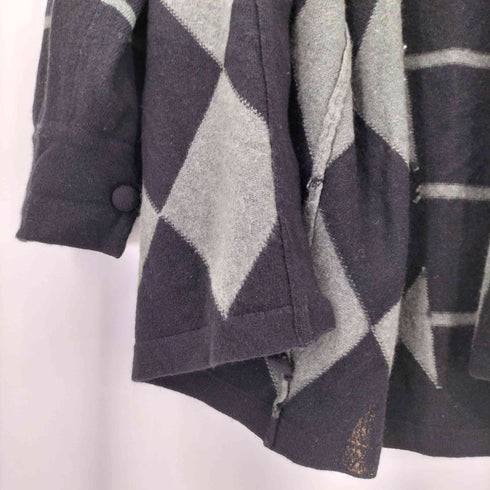 N.peal SHIRIN カシミヤ100% ボーダーカーディガン メンズ JPN:M