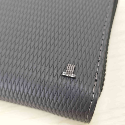 ランバンコレクション LANVIN COLLECTION ラウンドファスナー長財布 メンズ