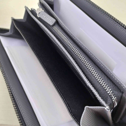 ランバンコレクション LANVIN COLLECTION ラウンドファスナー長財布 メンズ