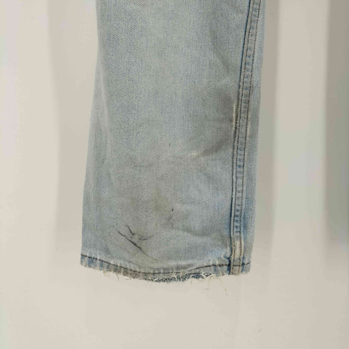 リーバイス Levis 90s SilverTab straight+relaxed アイスウォッシュ ダメージ デストロイ バギーデニム メンズ W34 L32