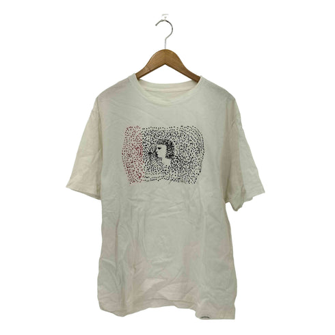 ネストローブ nest Robe UpcycleLino BASIC 天竺ビッグTee フロントプリント クルーネック 半袖シャツ カットソー レディース JPN:1