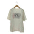 ネストローブ nest Robe UpcycleLino BASIC 天竺ビッグTee フロントプリント クルーネック 半袖シャツ カットソー レディース JPN:1