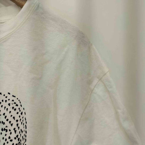 ネストローブ nest Robe UpcycleLino BASIC 天竺ビッグTee フロントプリント クルーネック 半袖シャツ カットソー レディース JPN:1