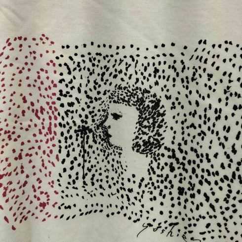 ネストローブ nest Robe UpcycleLino BASIC 天竺ビッグTee フロントプリント クルーネック 半袖シャツ カットソー レディース JPN:1