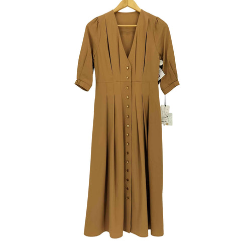 ルイルエブティック RUIRUE BOUTIQUE 2wayフロントボタンタックワンピース レディース JPN:S