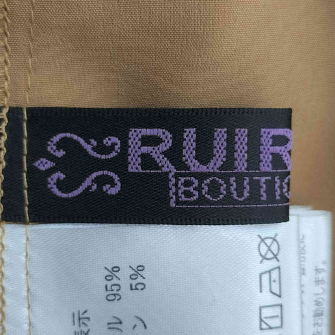 ルイルエブティック RUIRUE BOUTIQUE 2wayフロントボタンタックワンピース レディース JPN:S