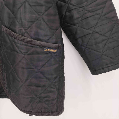 ラベンハム LAVENHAM イングランド製 ダイヤモンドキルティングジャケット レディース 36