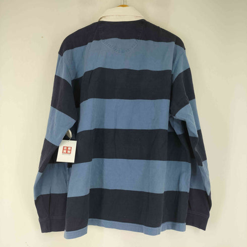 アイゾッド IZOD ボーダー L/S ラガーシャツ メンズ import:XL