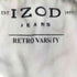 アイゾッド IZOD ボーダー L/S ラガーシャツ メンズ import:XL