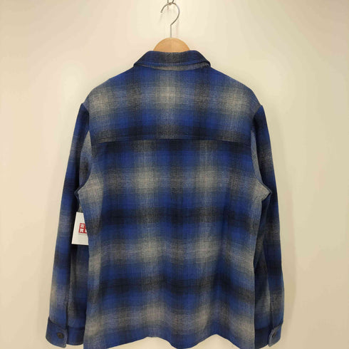 ザラ ZARA チェック柄 シャツジャケット メンズ JPN:L